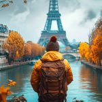 Imagine a captivating TikTok profile picture for a travel enthusiast, featuring adventure, wanderlust, and cultural exploration. Integrate iconic landmarks, travel symbols, or a stylized globe to capture the spirit of journeying. Create a vibrant and eye-catching design aligned with the excitement of discovering new destinations. Experiment with colors, typography, and creative compositions to make the profile picture visually appealing. Photography, high-quality digital image with a 50mm lens, --chaos 20 --ar 16:9 --sref https://cdn.midjourney.com/56614fe3-7e34-4a90-9af0-8473ccf287cc/0_2.png --stylize 750 Job ID: 09d1161c-020c-4d43-b3fc-5010d6e3f4df
